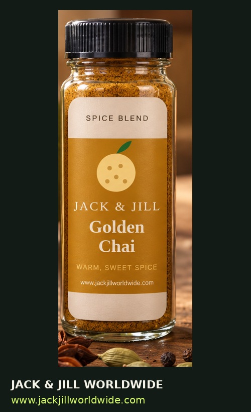 Golden Chai untested shaker jar concept
