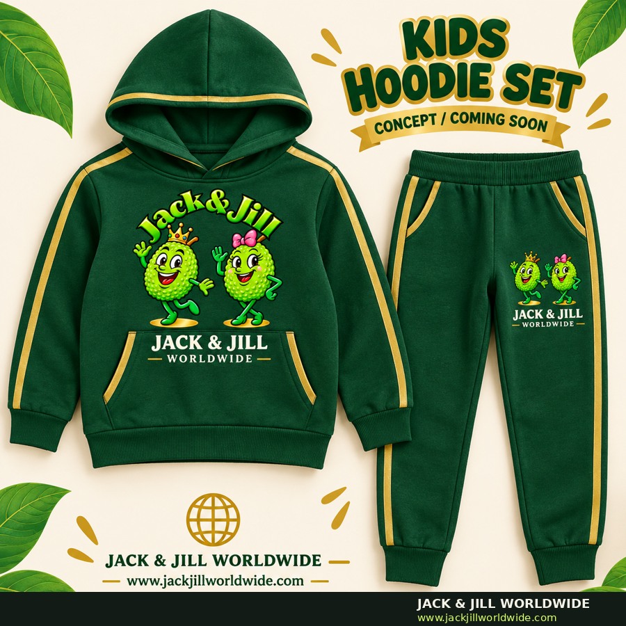 Kids Hoodie Set concept artwork