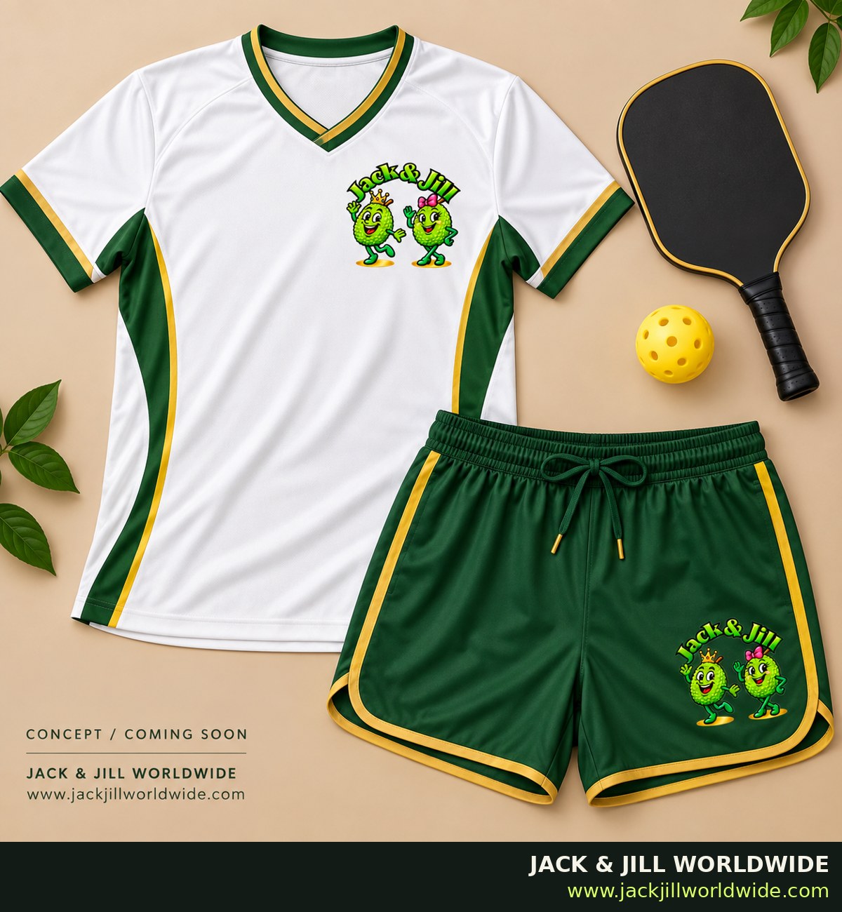 Pickleball Outfit concept artwork